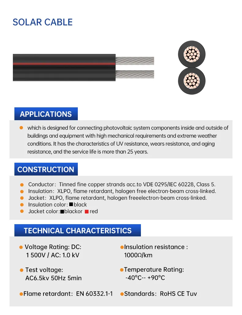 Solar Battery Cables