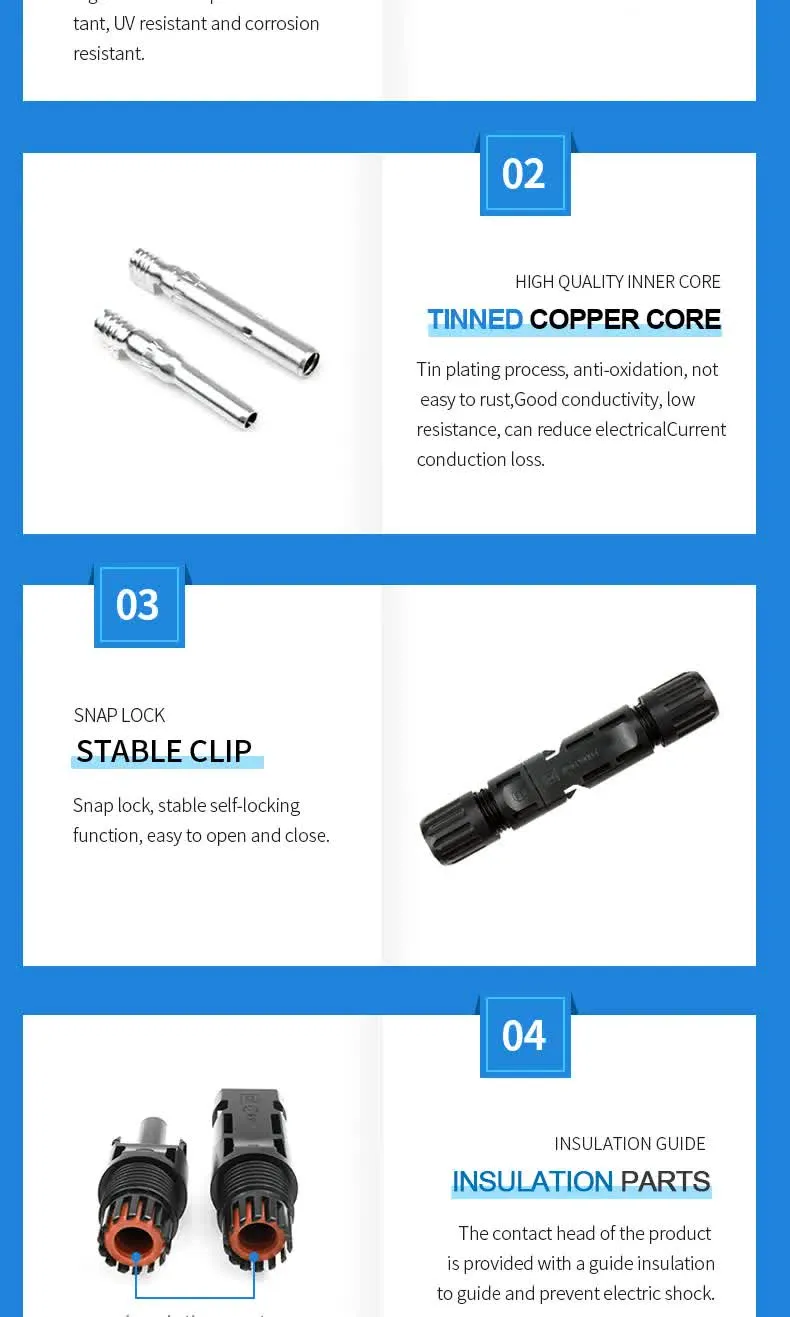 Solar Cable MC4 Connector