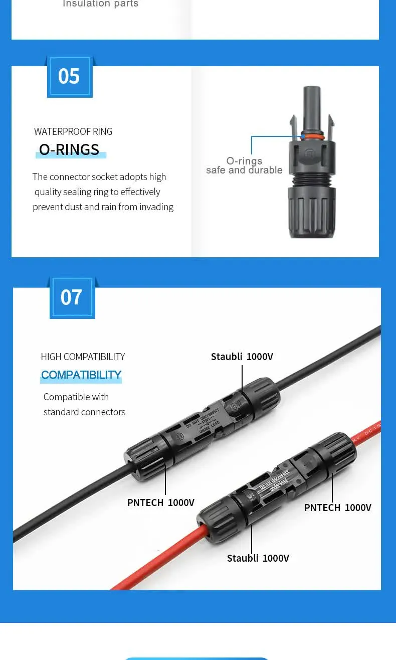 Solar Cable MC4 Connector