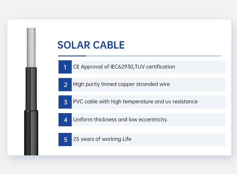 Solar Panel Cable