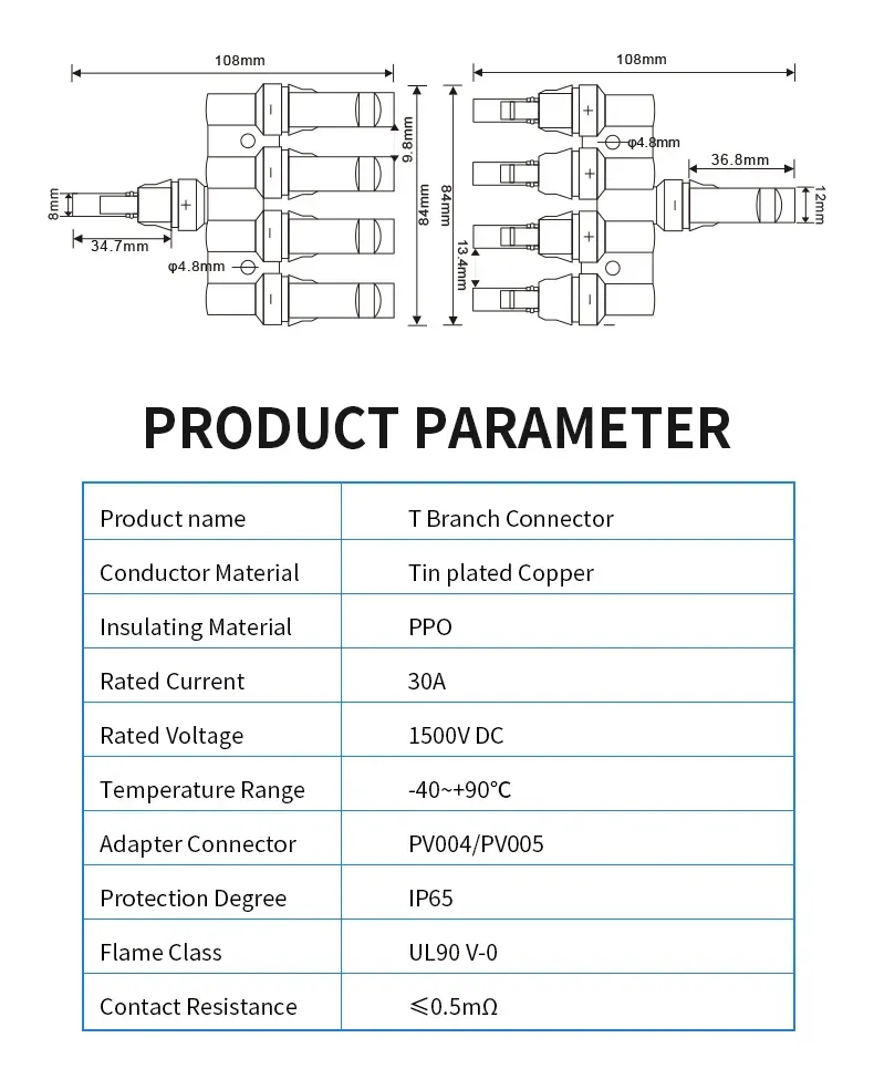 Solar Panel Connector