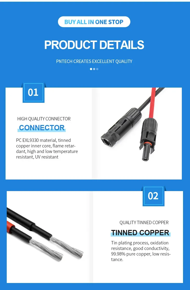 Solar Panel Connector Types