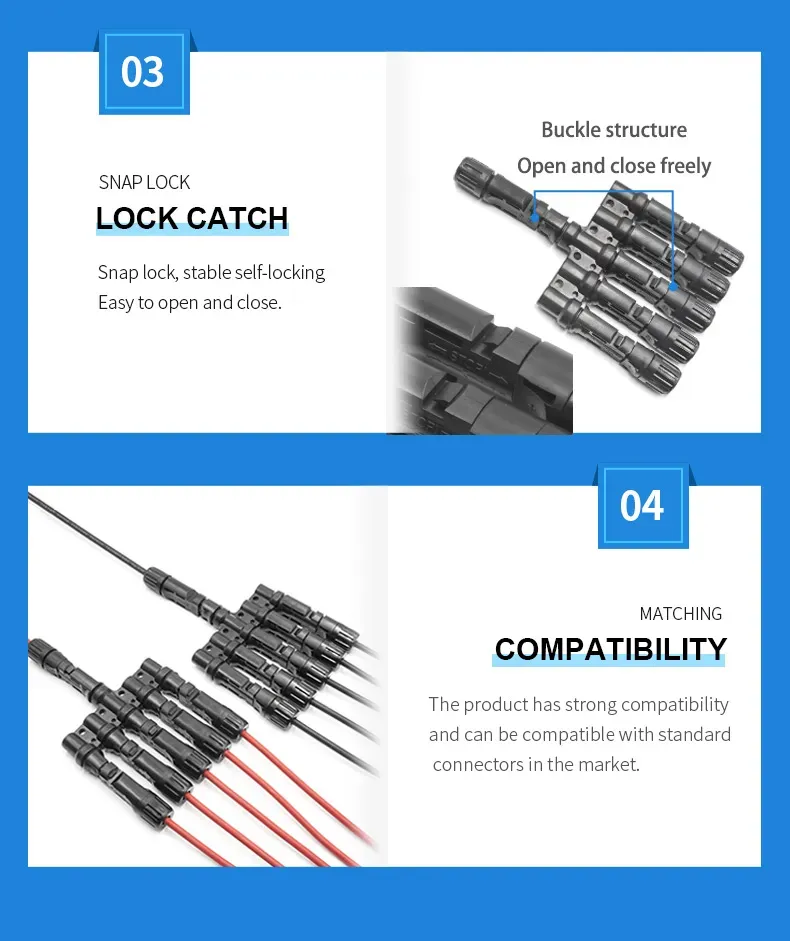 Solar Panel Connectors Types