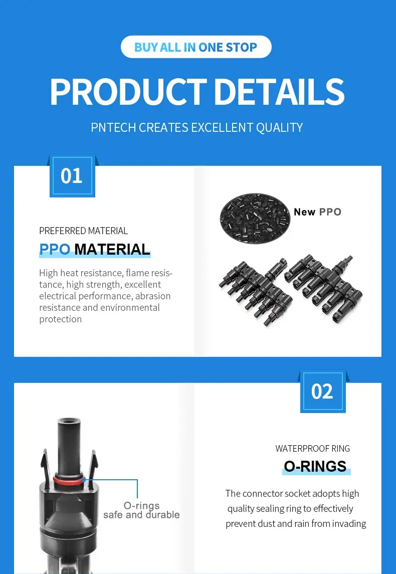 connectors for solar panels