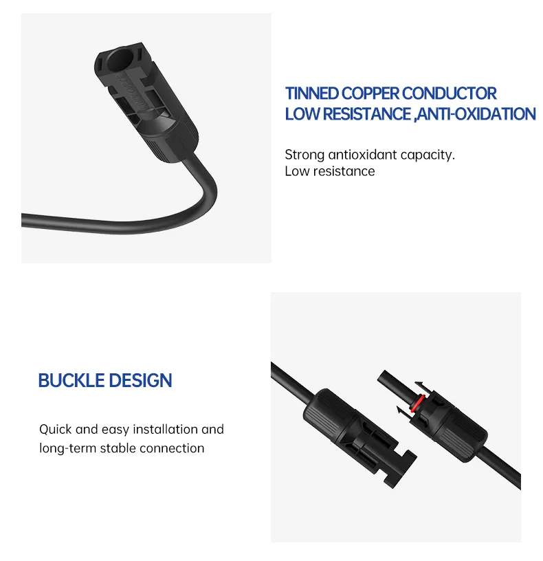 Solar Panel Cables and Connectors